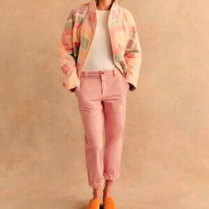 Sezane Manu Trousers/Pants Size 36 (US 4) Pink